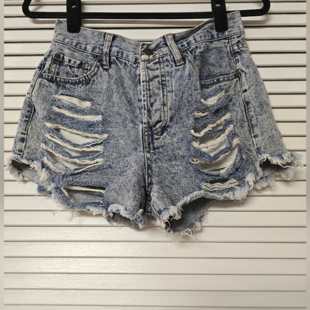 Celebrity Pink Jeans - 100% Cotton Distressed Shorts With Pockets